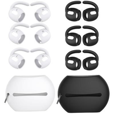 Embout intra-auriculaire pour 2 écouteurs sans fil Embout d'écouteur en silicone souple Embouts d'oreille Pièce de rechange pour réparation