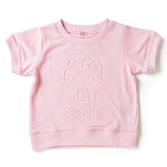 

Детская толстовка с коротким рукавом Sanrio Hello Kitty (Тисненый) 90см