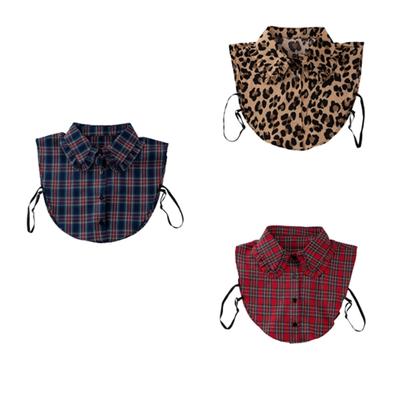 Soft Decorative Collar for Women Girl Multiple Styles Occasion Detachable Collar Half Shirt Lapel Collar Outfit Enhancer