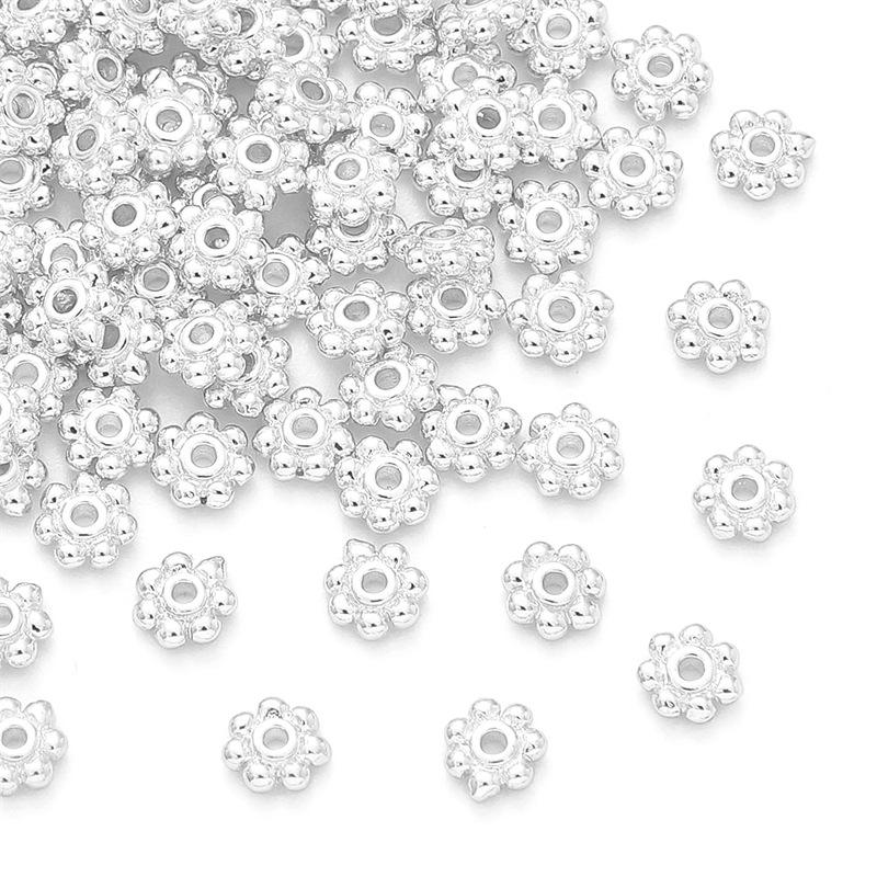 14K Gold-Filled Schneeflocken-Blumenkelch-Abstandshalterperlen für DIY-Schmuck- und Armbandherstellung