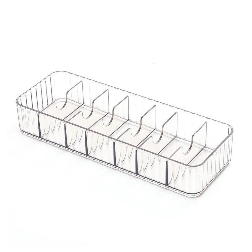 Cable   Box Multiple Compartments Remote Control   Cord Storage Box for Home Desktop