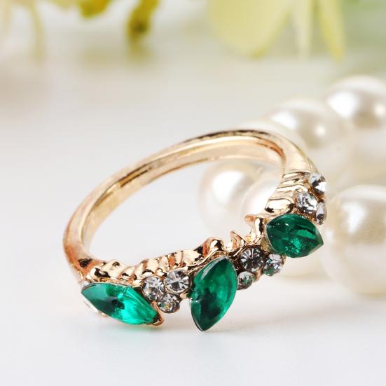 Women's Elegant Vintage Rhinestone Finger Knuckle Ring Gift Jewelry