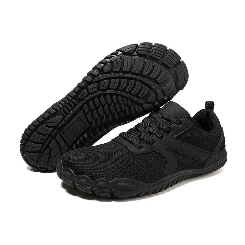 Wide Last Shoes Barefoot Shoes Casual Sports Outdoor Cycling Shoes Breathable and Non-slip Wide Head Hiking Casual Shoes Flying Weaving