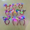 6 Pc Festival Glowing Hair Bands With Build In LED Lights For Christmas Parties Family Gatherings And Event
