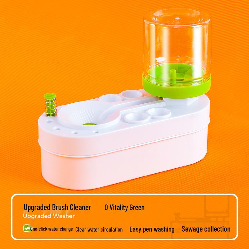 Digital Oil Painting Brush Cleaner and Washer Tool for Paint, Calligraphy, and Watercolor Brushes