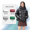 Qianrengang Unisex Hooded Goose Down Jacket Y318739Y