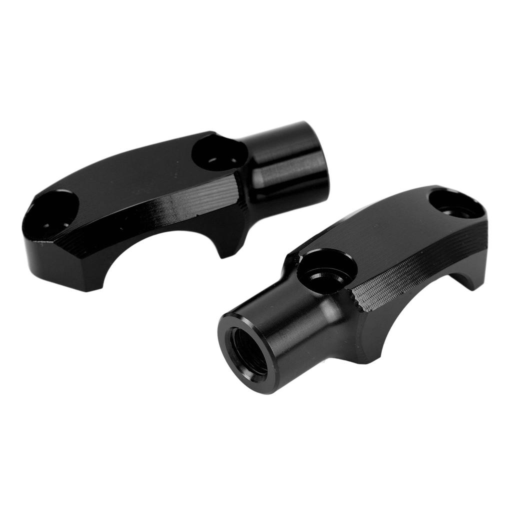 M10x1.25 Handlebar Brake Clutch Master Cylinder Mirror Clamp Mount Bracket for Aprilia SR GT200 GT125 2021 To 2023 Black
