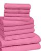 K Collection Egyptian Cotton Towel Set (Pack of 10)