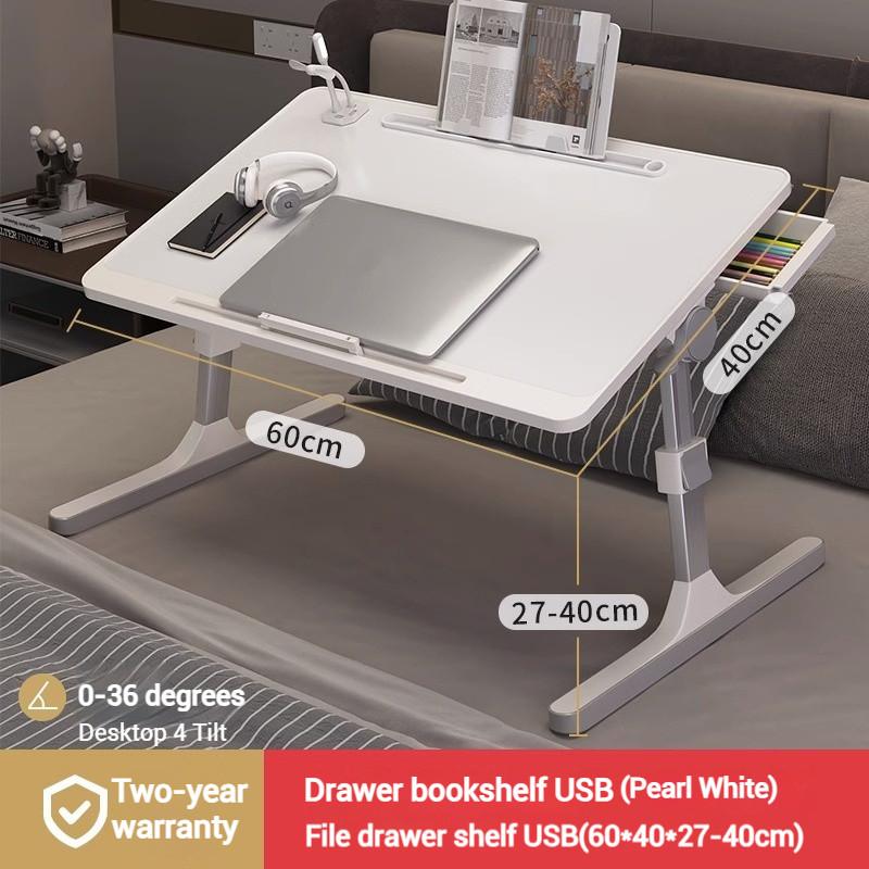 Liftable Multifunctional Folding Table Anti-Slip Laptop Bed Desk Study Work Multi-purpose Portable Lazy Table