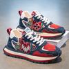 Fashion Men's Casual Sneakers Trendy Versatile Dad Shoes Fashion Comfortable Lace Up Shoe Low Cut Thick Soled Male Shoes