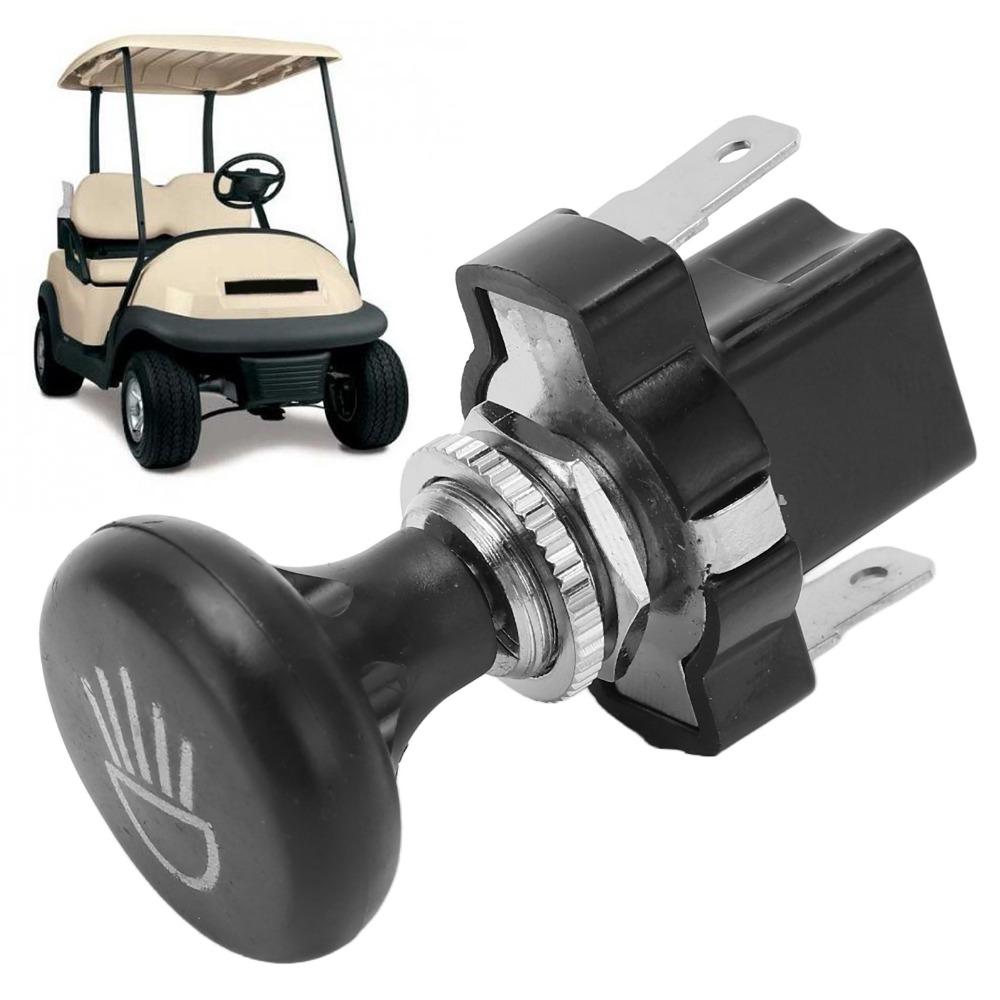 Replacement 4034 Golf Cart Switch Black 12V Headlight Switch Push Pull Type Push Pull Switch for Club Car/EZGO Golf Cart