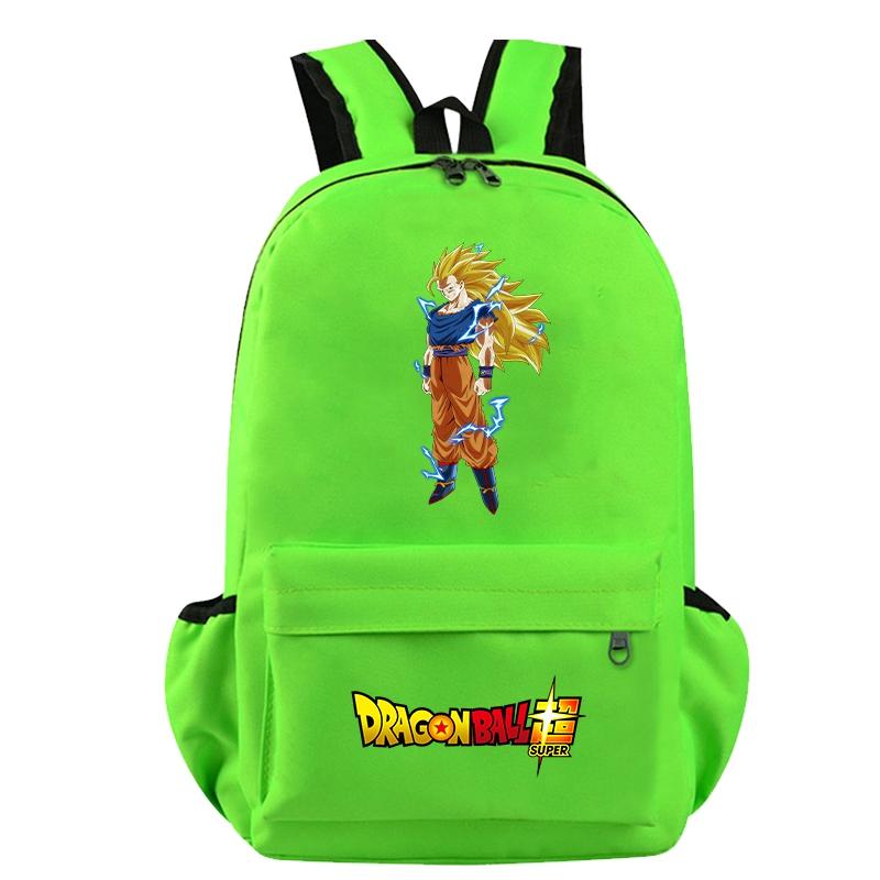 Anime Dragon Ball Printed Boy Girl Schoolbag Student Boy Girl Schoolbag Unisex Bagpack Children Teenager Cartoon Bagpack Waterproof School Bag Mochila