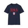 USMNT World Cup Mens Soccer Old English Graphic Unisex T-Shirt