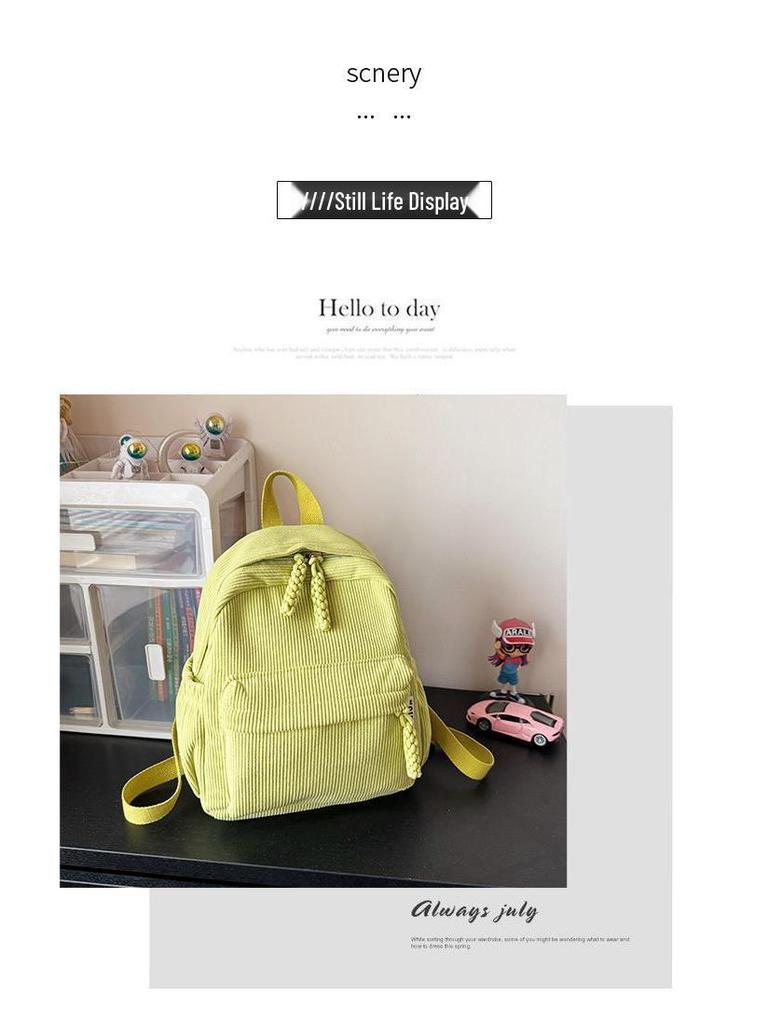 Stilren manchester lättviktsryggsäck: Pendlarväska för resor, skola och högskola