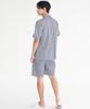 [May Flower] Men's Block Style Short Sleeve Pure Cotton Plus Size Pajama Set [Shipped from Korea] 100% Authentic