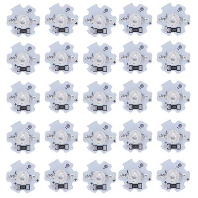 25Pcs 5V LED Chips 200LM 1W High Power LED Lamp Beads for DIY Lighting Fixtures