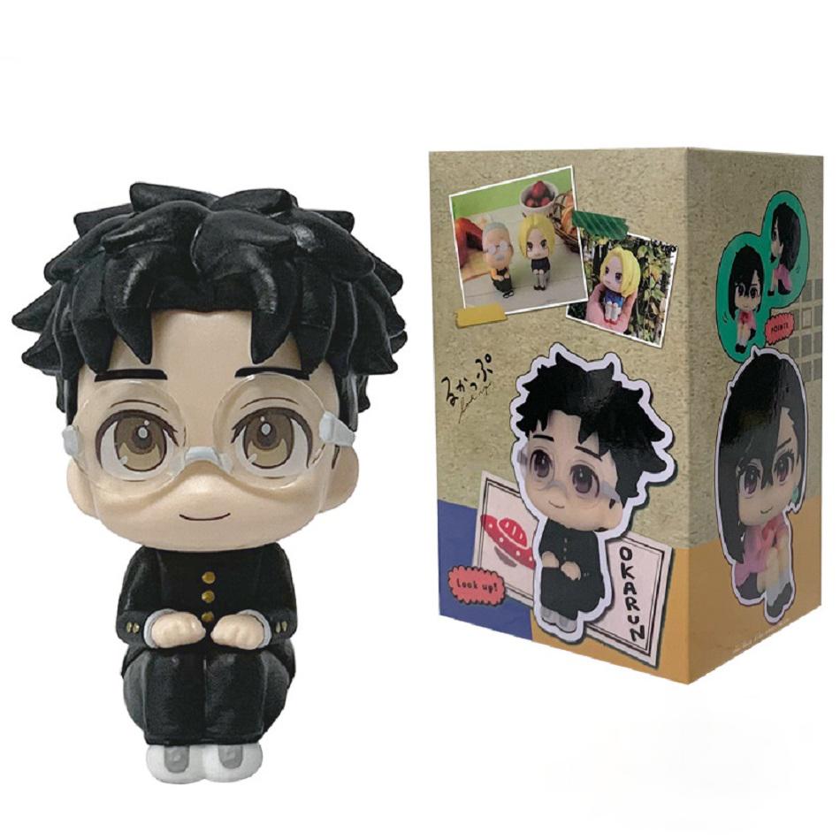 Neue DAN DA DAN Mini Q-Version Figur Ayase Momo Takakura Ken Anime Peripherie Spielzeug Desktop Auto Ornamente PVC Modell Weihnachtsgeschenk