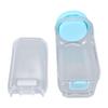 Side Opening Salad Jar Reusable Plastic Microwave Dishwasher Safe Vertical Layering Salad Container with Leak Proof