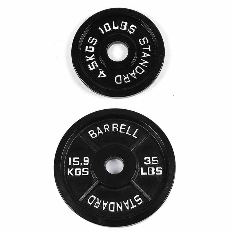 WEZHO Cast Iron Olympic Barbell Plate