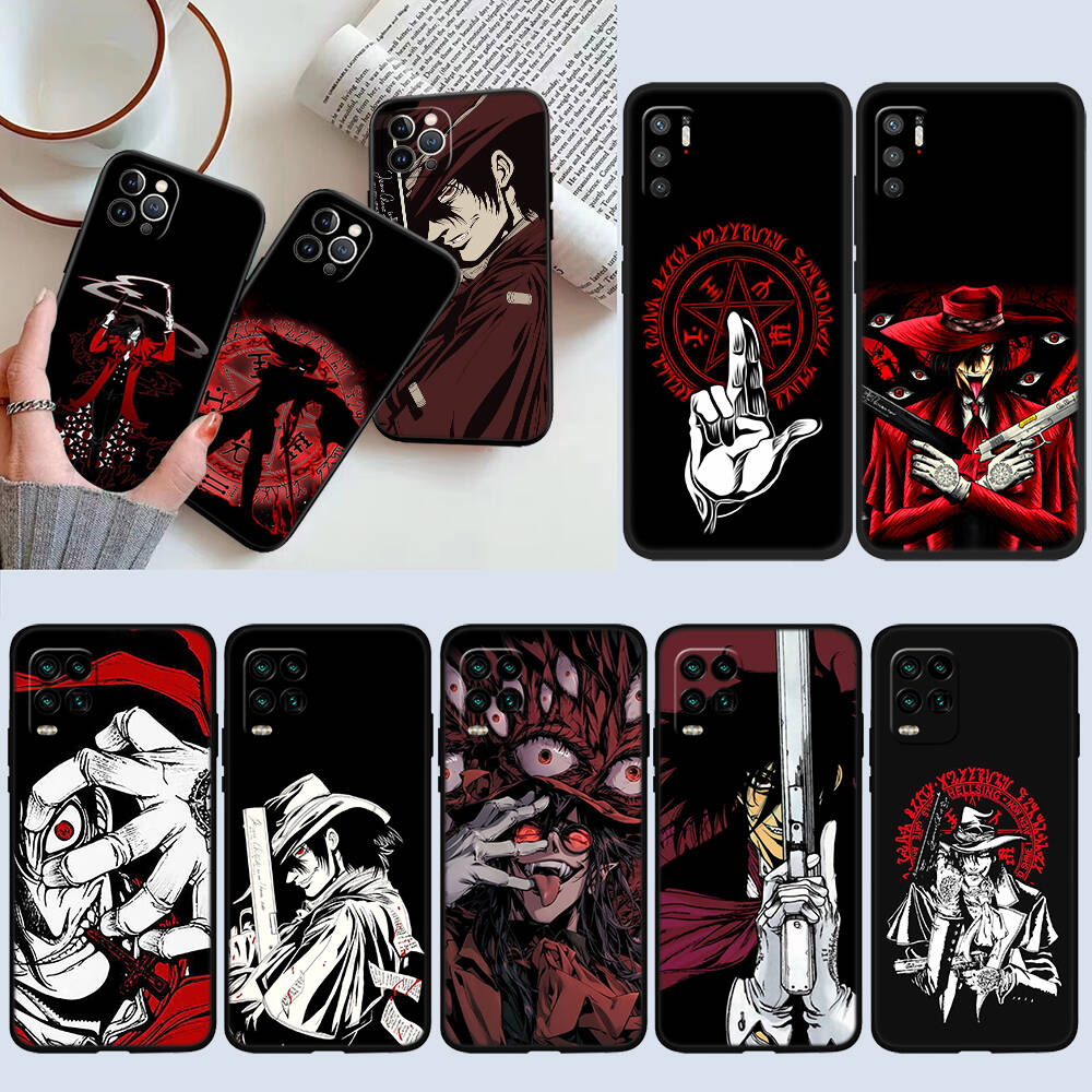 H-Hellsing Case for Samsung Note 20 10 S25 Plus Ultra Lite FE M20 M21 M30 M31 M51 A11 A26 A51 A52 A53 A56 A70 A71 A72 A73