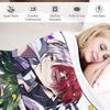 Heros Deku Todoroki Bakugo Throw Blanket Luxury Designer Blanket Soft Plaid Moving Blanket Blanket Fluffy