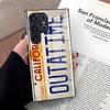 Back To The Future Phone Case For Samsung S26 Ultra S25 Edge Ultra S23 S22 S21 S20 Ultra Plus S24 Fe A25 Glass Cover