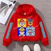 Paw Patrols Sweatshirt Chase Skye Anime Cartoon Print Cotton Fashion Casual Sports Thin Tops Spring Autumn Kids Clothes Gifts