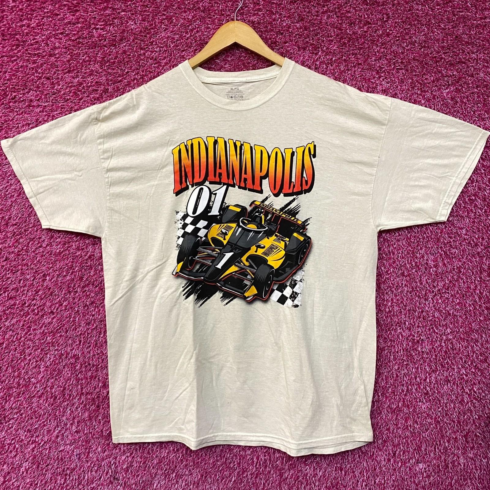 Indianapolis 01 Race Car T-Shirt 2XL