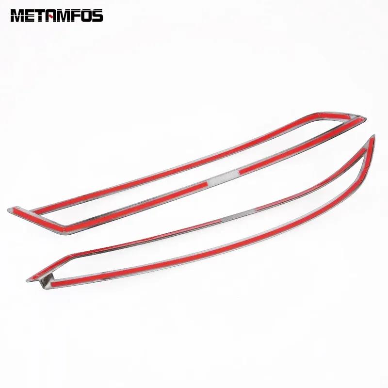 Rear Fog Light Lamp Cover Trim For Kia K7 Cadenza      Chrome Foglight Protector Accessories Car Styling