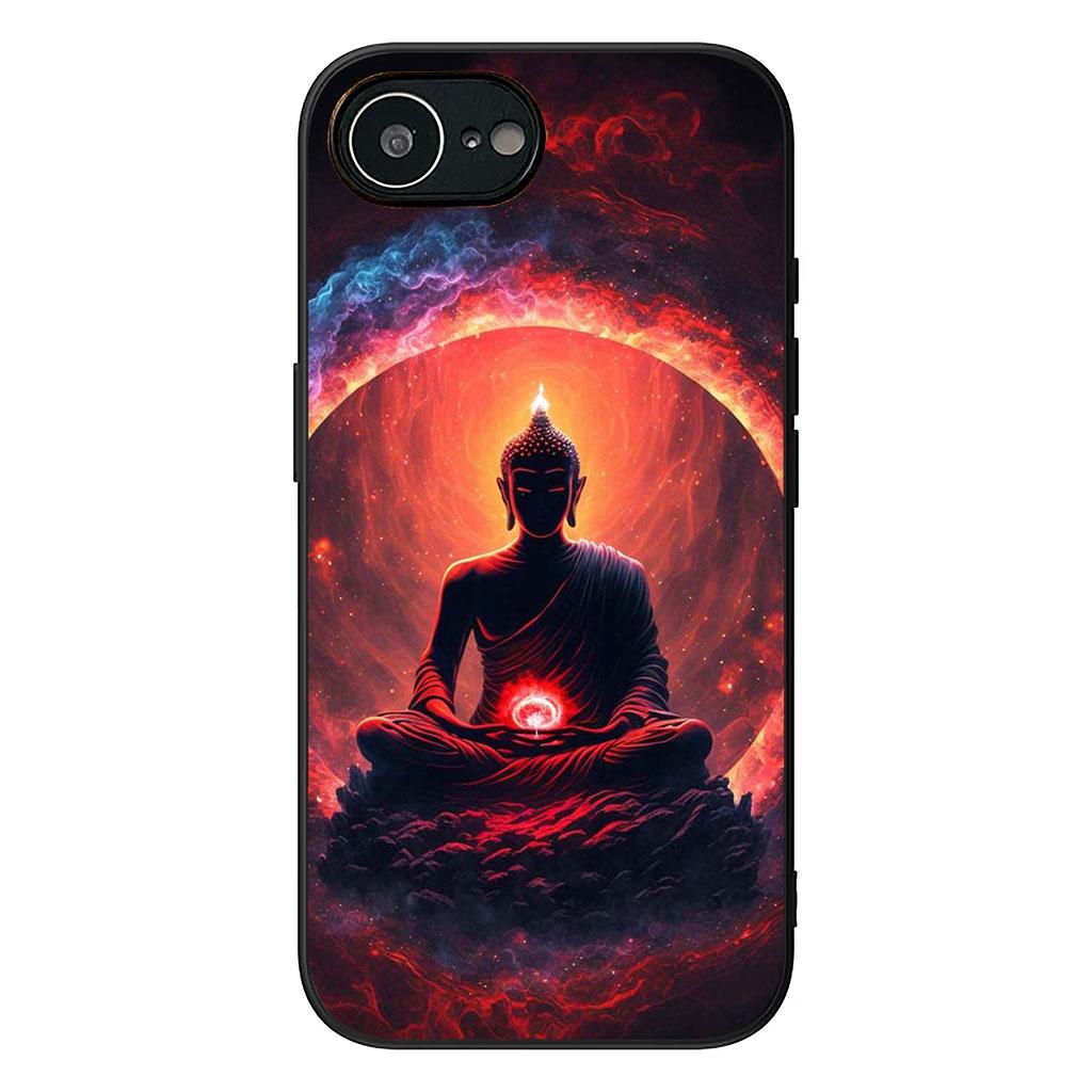 Cover for Xiaomi Redmi Note 15 11 9 10 Pro Plus A5 9A 9T 10A 10C 9C NFC 15C 8T Phone Case Lord Figure Buddha Lotus