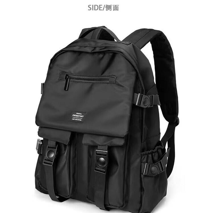 Large Capacity Backpack Male Junior High School High School Student School Bag University Fashion Casual Bag