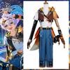 Game Genshin Impact Bennett Cosplay Costume Adventures In Blazing Hue Bennett Halloween Men Suit Party Outfit Skin