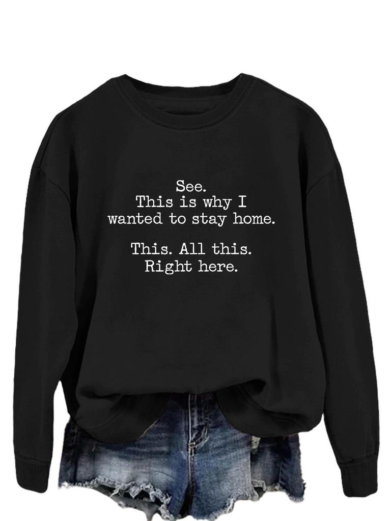 Simple Fashion Casual Long-Sleeved Pullover Sweater