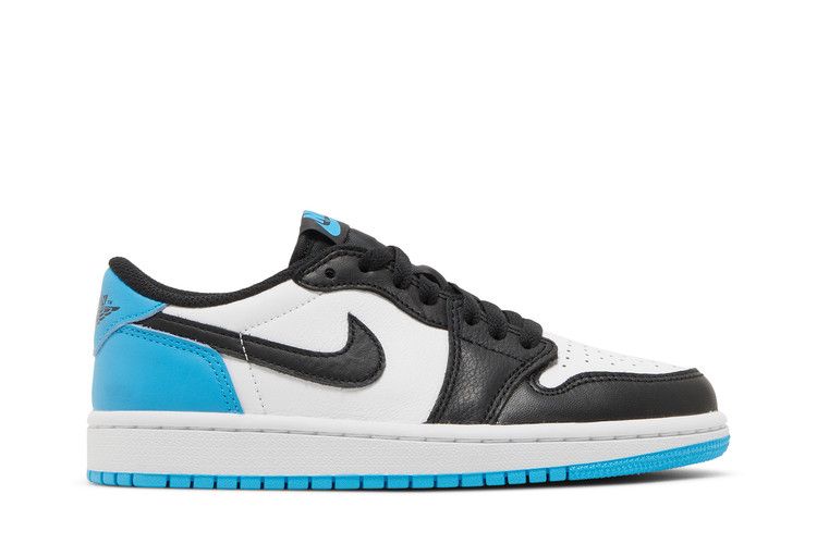 Jordan 1 Retro Low OG Nero Blu Polvere Scuro (Da donna)