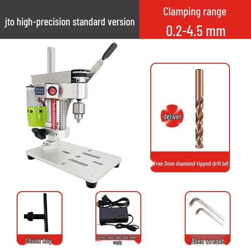 Mini precyzyjna wiertarka stołowa: Akcesoria DIY do naprawy zegarków i nie tylko