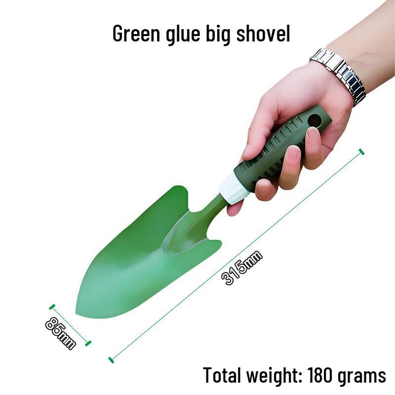 

Four-Piece Gardening Set: Succulent & Vegetable Tools, Small Shovel, Outdoor Digging, and Soil Loosener.