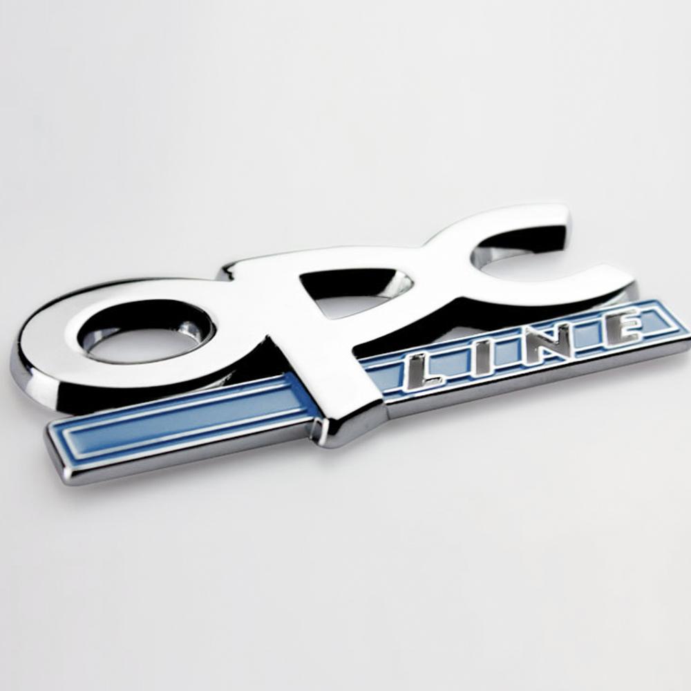 3D Metal For Opel Astra K Vivaro Corsa Zafira Insignia Mokka Car Styling Body Trunk OPC Emblem Decor Sticker Auto Accessories