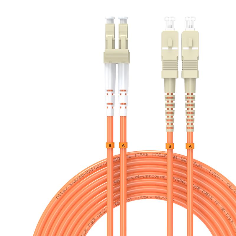 EB-LINK Engineering Telecom-Grade OM2 Duplex Fiber Optic Patch Cable