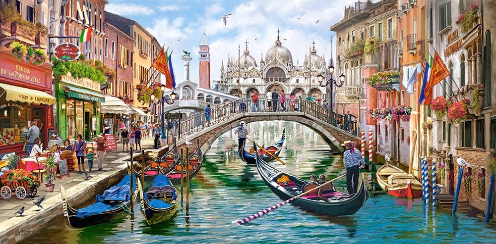 Puzzle 4000 pieces C-400287-2 Charms of Venice