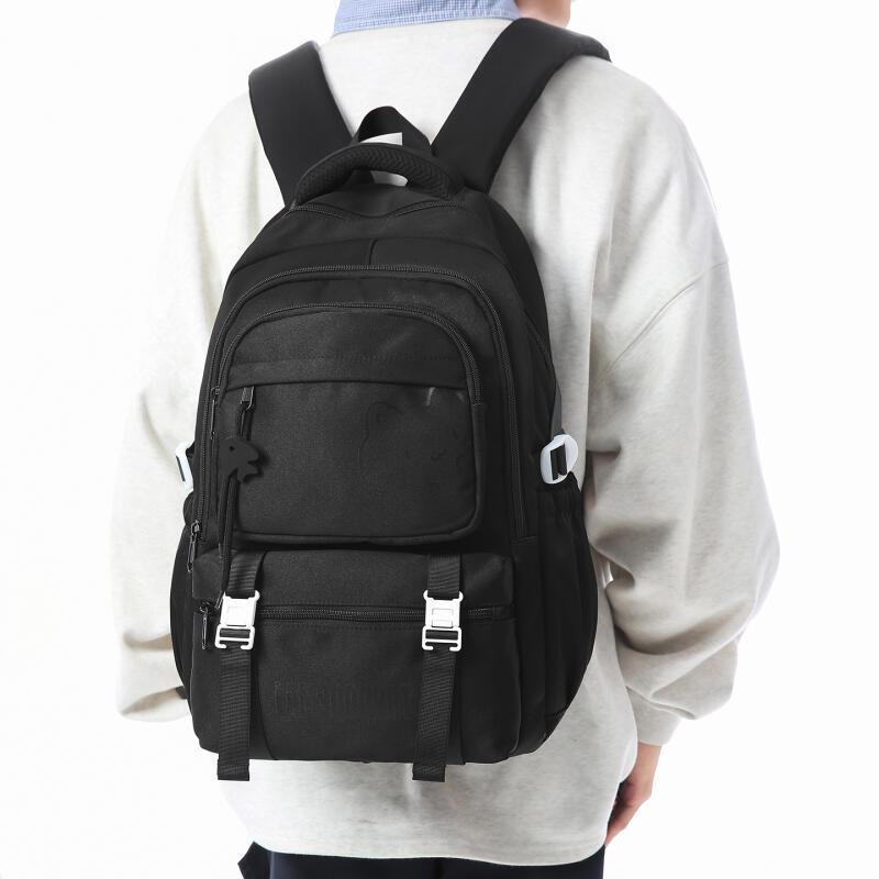 Junior High School Students Lightweight Schoolbag Large Capacity Backpack