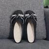 Fashion Linen Slides Flat Casual Shoes Low Price Top Designs Summer Footwear New Fashion Vip Unique Women's Slippers and Ladies Sandals