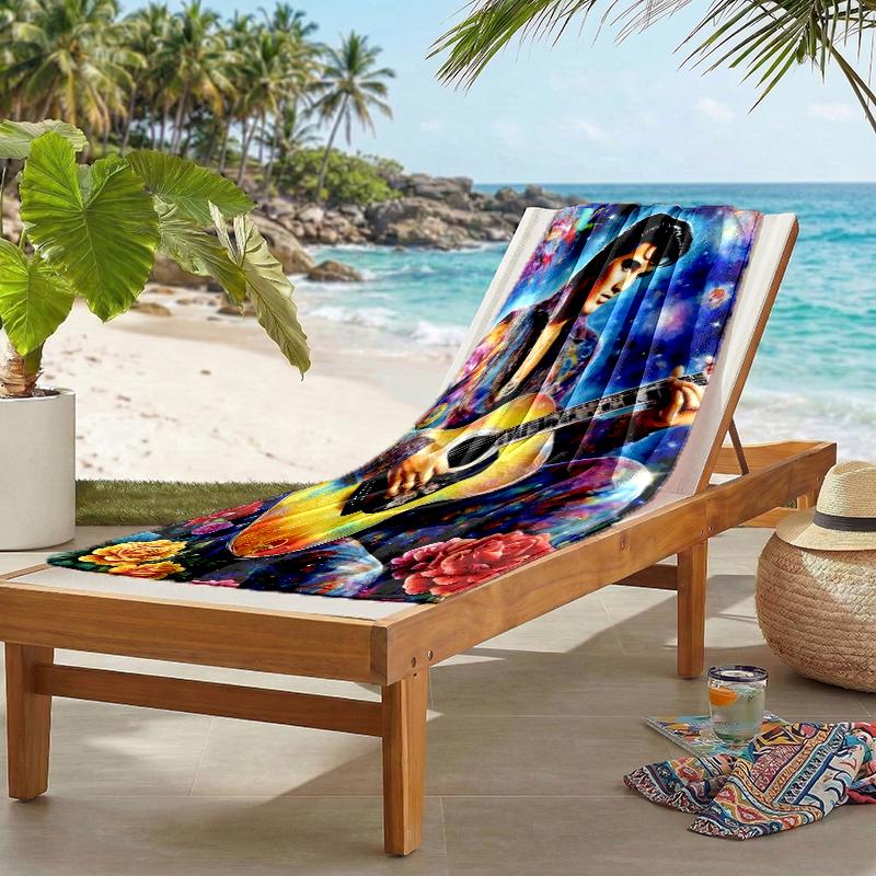 Elvis Fashion Beach Towel: Ideal for Summer Adventures Soft, absorbent and quick drying suitable for swimming and bathing