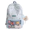 Schoolbag girl junior high school student high school student schoolbag female high value multi-layer cute star backpack large capacity backpack