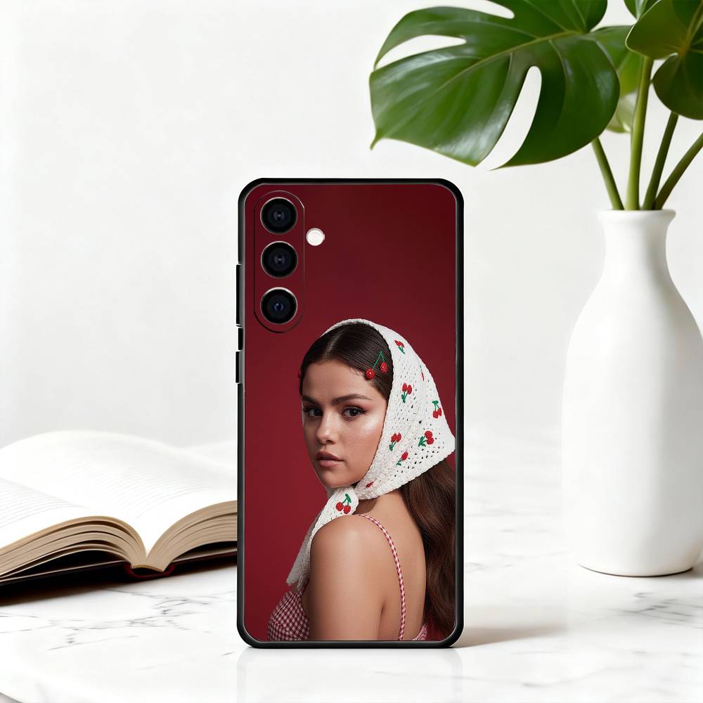 S-Selena Sweet G-Gomez-SG Phone Case For Samsung Galaxy A73,A72,A71,A70,A53,A52,A51,Others Soft Black Cover