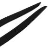 2 Pcs Headlight Eyebrow Glossy Black Trim Front Left Right Decoration for 3 Series Coupe E92 2006‑2012