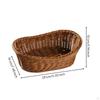 Multifunctional Woven Basket | Handwoven, Bread Basket, for Kitchen 291910cm