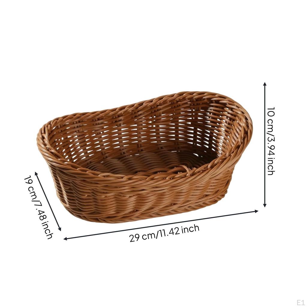 Multifunctional Woven Basket | Handwoven, Bread Basket, for Kitchen 291910cm
