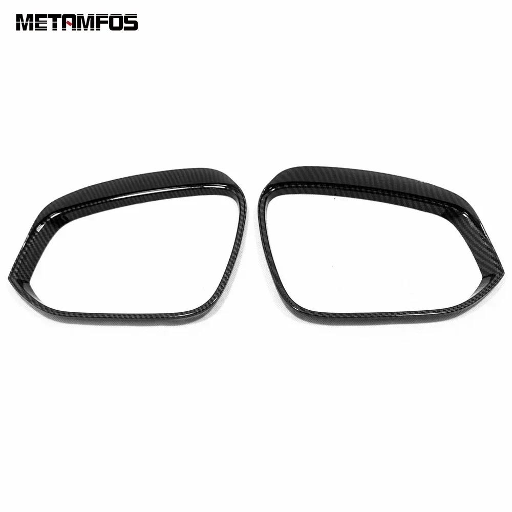Rearview Side View Mirror Visor Sun Shade Rain Guard Shield For Toyota Rav4 Rav 4 -2024 2025 Carbon Fiber Car Accessories