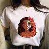 Disney Cartoon Villain Princess Graphic T Shirts Streetwear Y2k Women T-shirts Summer Tops Harajuku Ladies T Shirt White Blouses