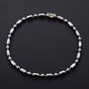 Chic Stainless Steel Beads Bracelet Link Bamboo Hand Chain for Women Men Wristband Anklets Ankle Chain Metal Jewelry Accessories